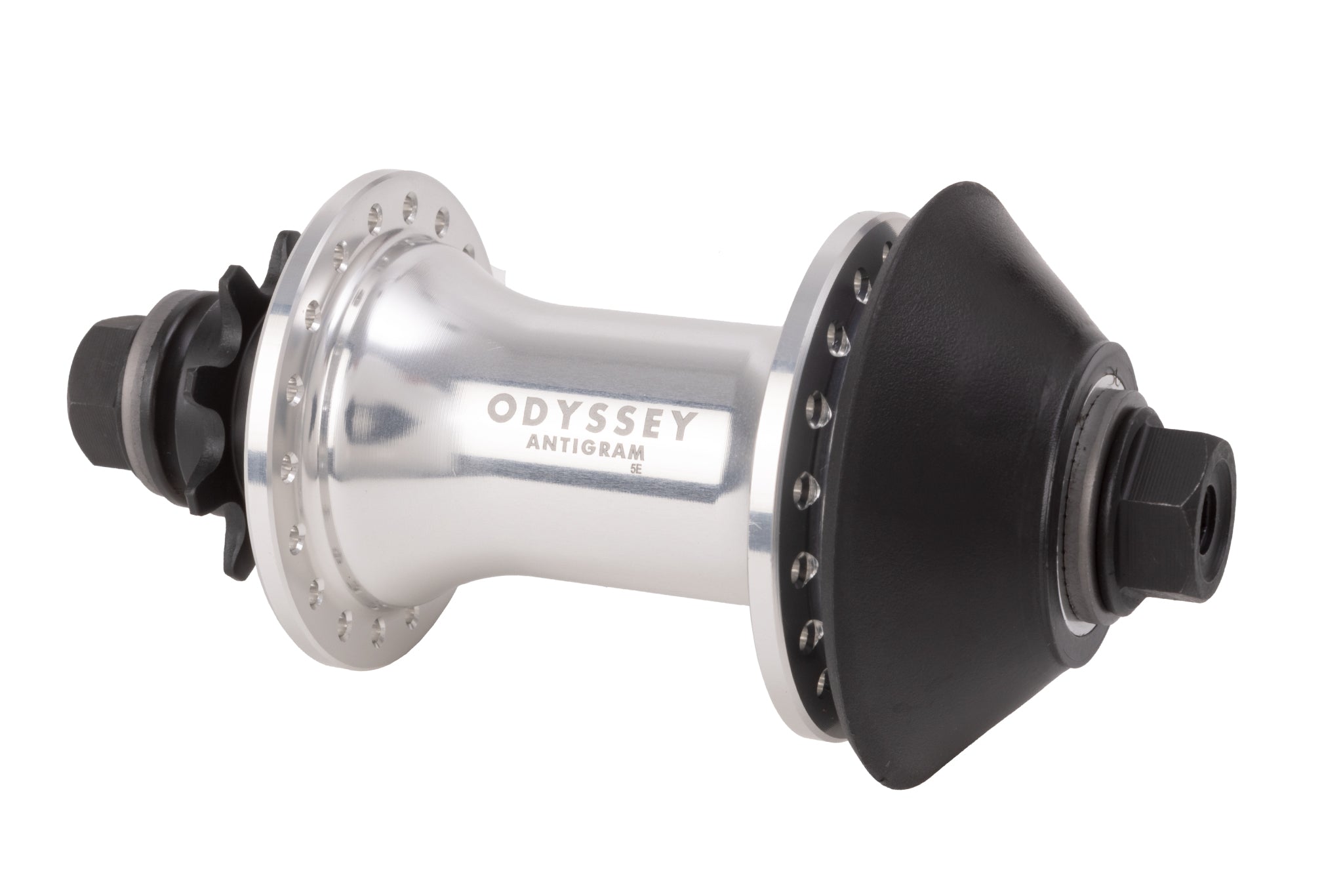 Odyssey Antigram v2 Cassette Hub (Anodized Silver) available at 5150bmx.com