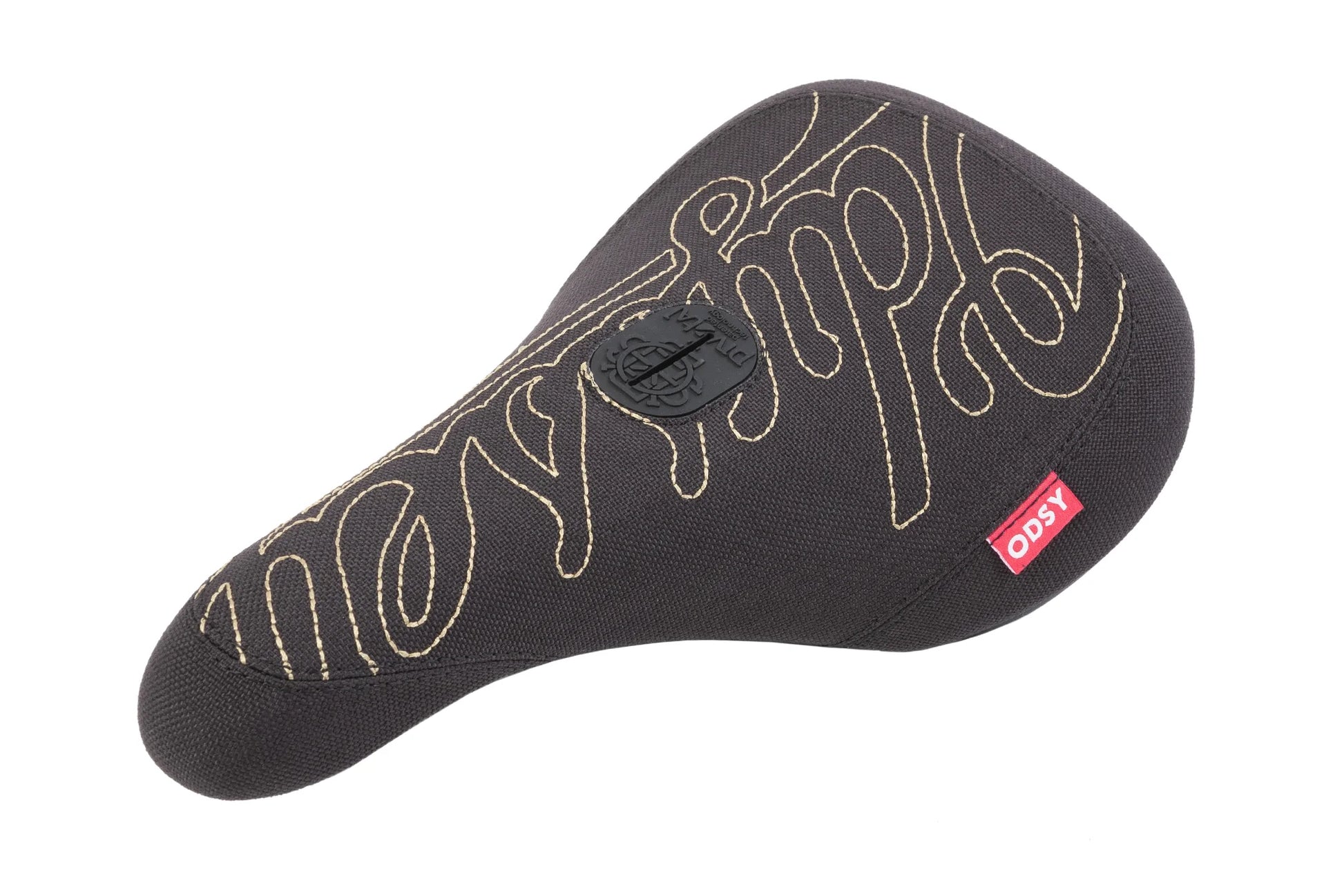 Odyssey Big Stitch Slim Seat (Gold) available at 5150bmx.com