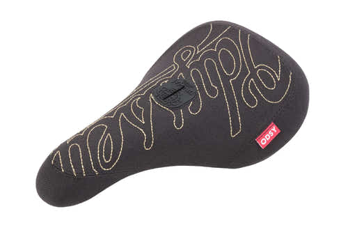 Odyssey Big Stitch Slim Seat (Gold) - Available at 5150bmx.com