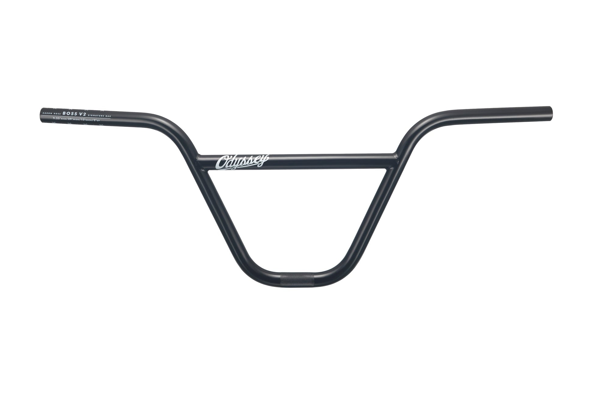 Odyssey BOSS v2 9.25" Bar (Rustproof Black) available at 5150bmx.com