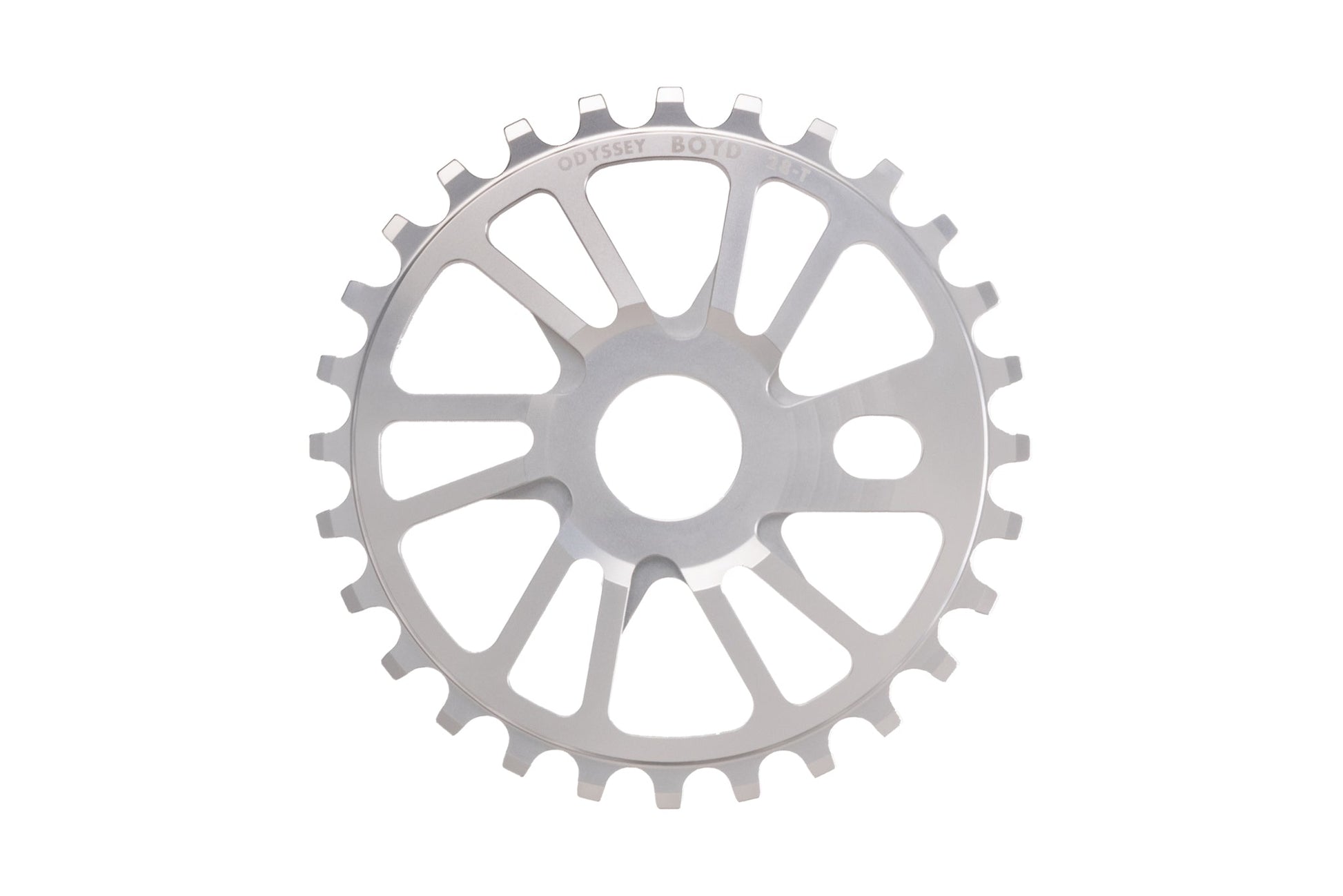 Odyssey BOYD Sprocket (Anodized Silver) available at 5150bmx.com