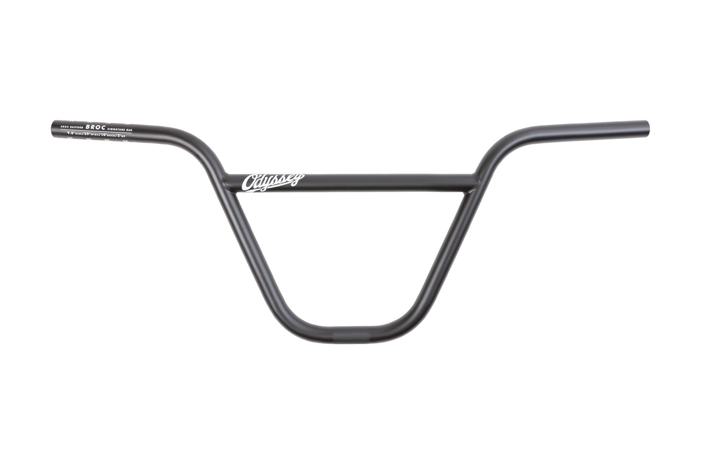 Odyssey BROC 9.8" Bar (Matte Black) available at 5150bmx.com