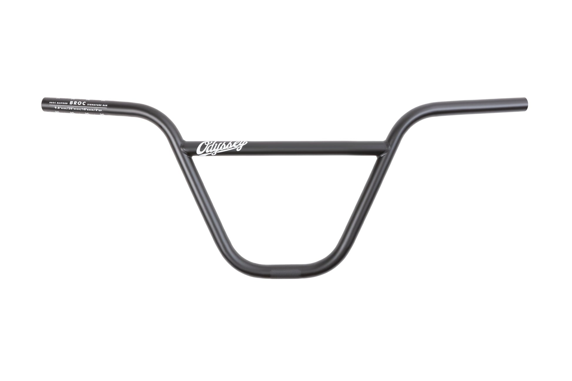 Odyssey BROC 9.8" Bar (Matte Black) - Available at 5150bmx.com