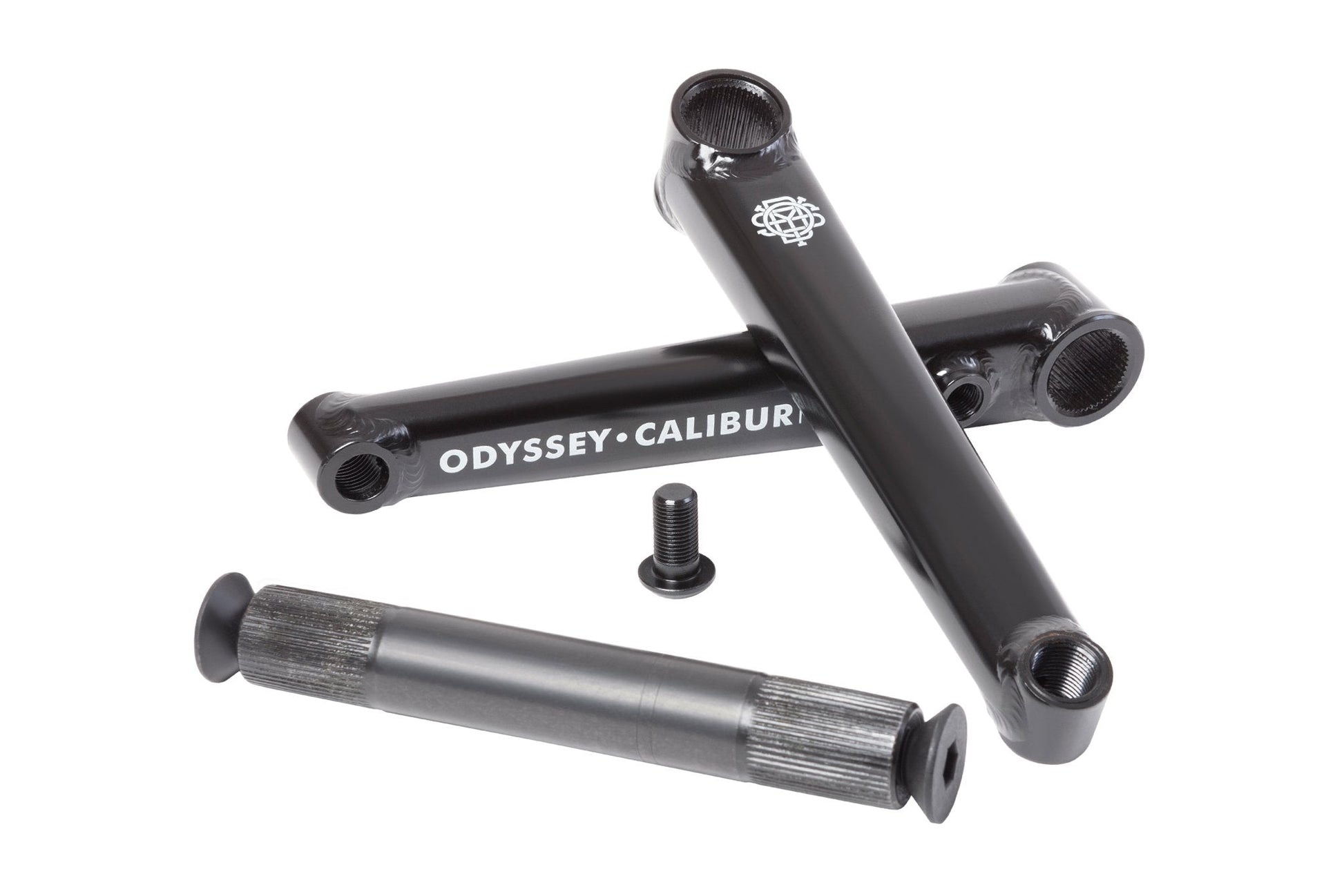 Odyssey Calibur v2 BMX Cranks (Rustproof Black) available at 5150bmx.com