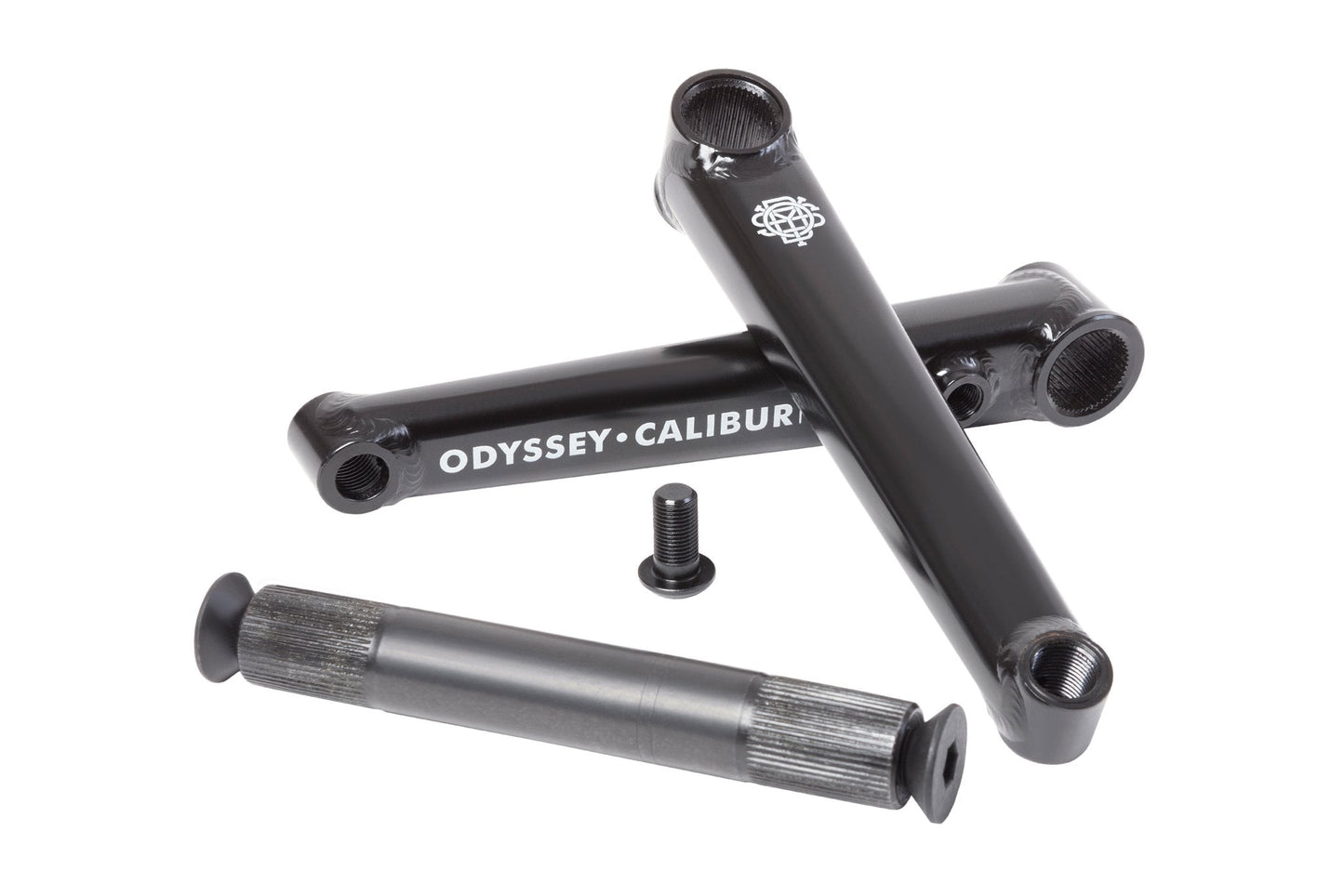 Odyssey Calibur v2 BMX Cranks (Rustproof Black) - Available at 5150bmx.com