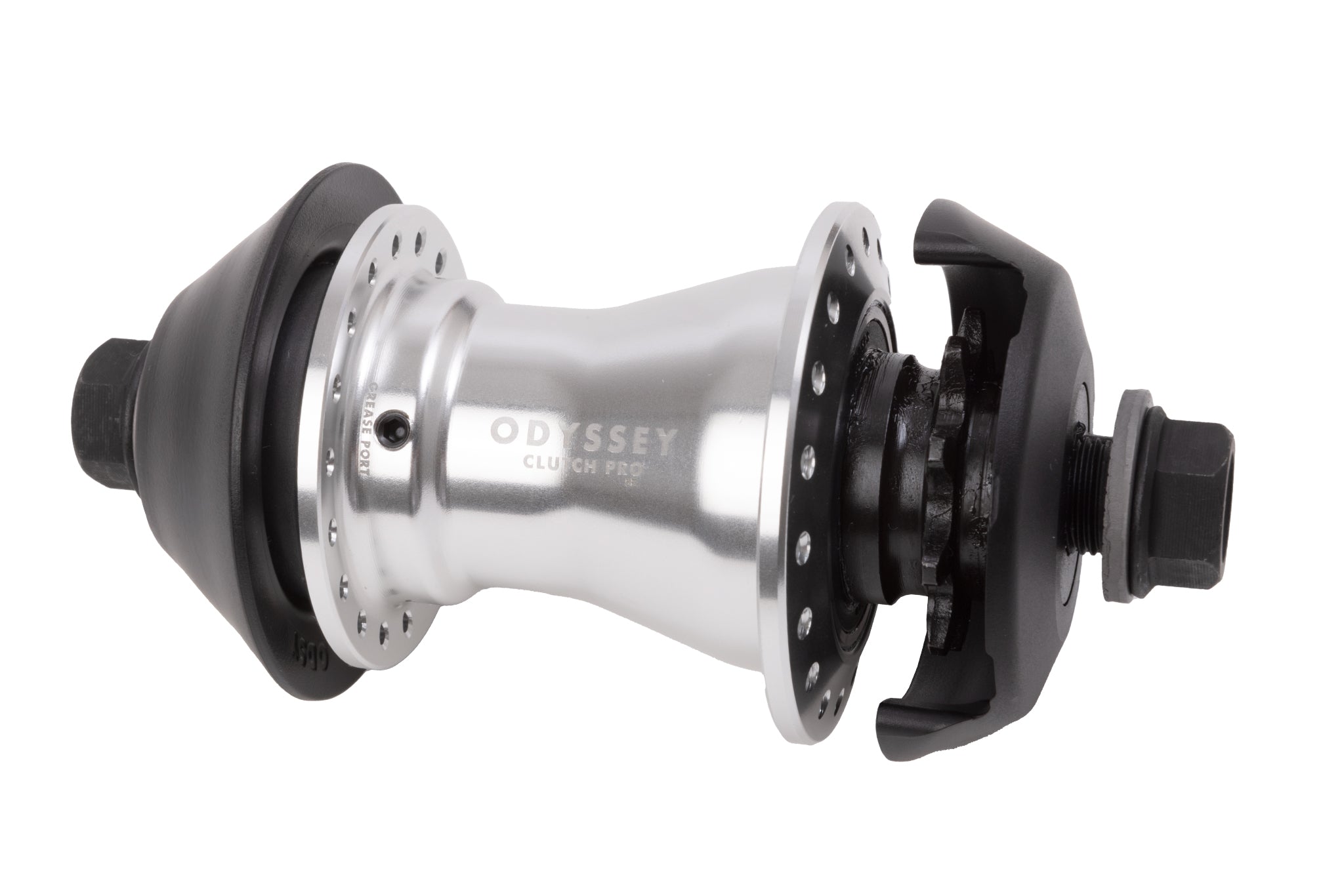 Odyssey Clutch Pro Freecoaster Hub (Anodized Silver) available at 5150bmx.com