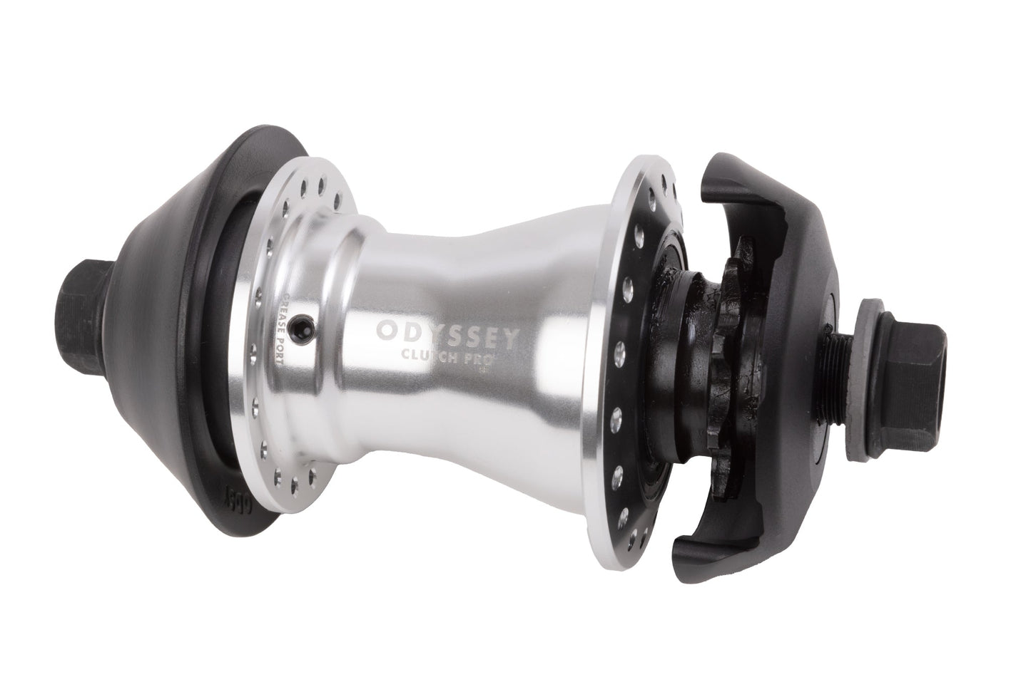 Odyssey Clutch Pro Freecoaster Hub (Anodized Silver) - Available at 5150bmx.com