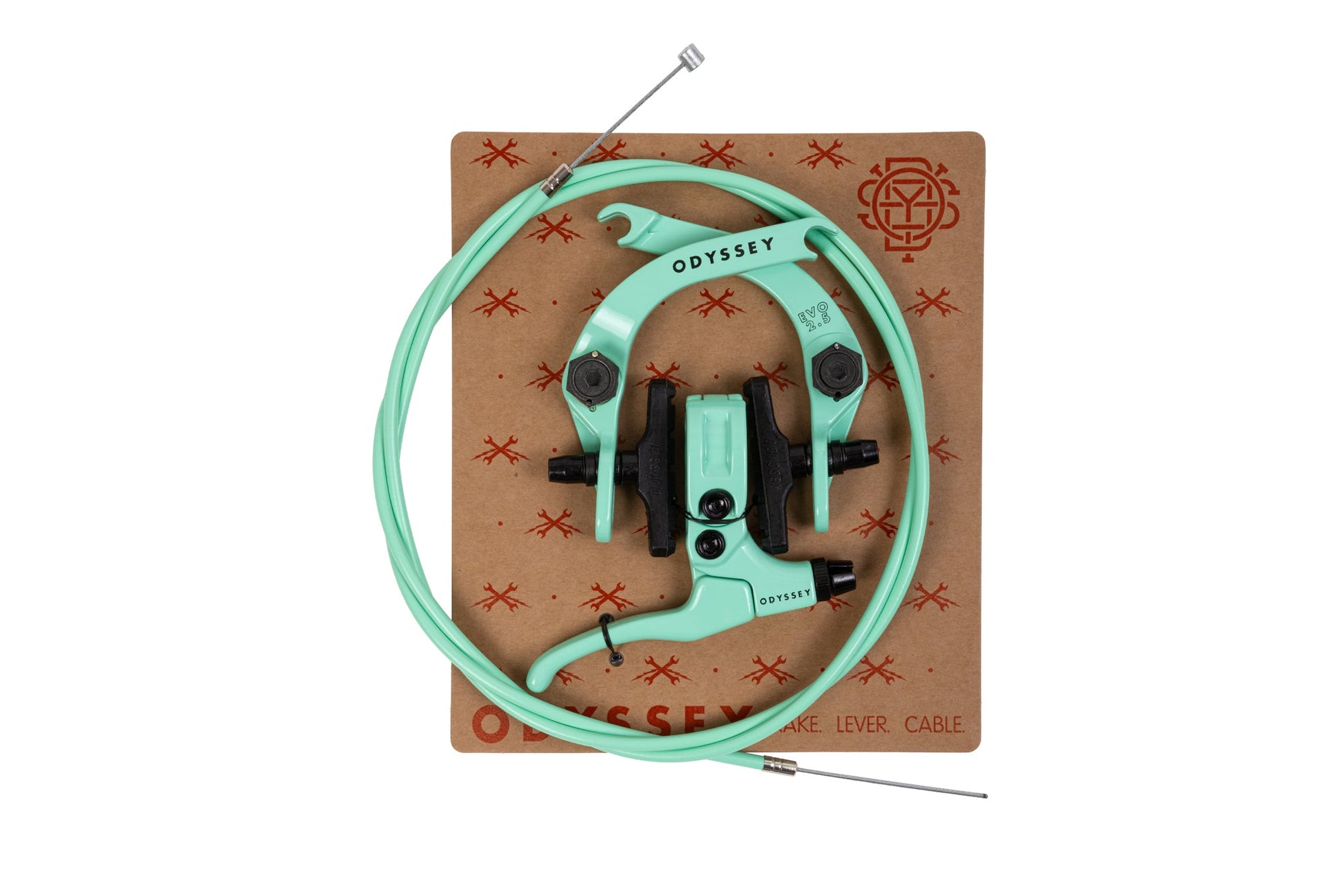 Odyssey Evo 2.5 Brake Kit (Toothpaste) available at 5150bmx.com