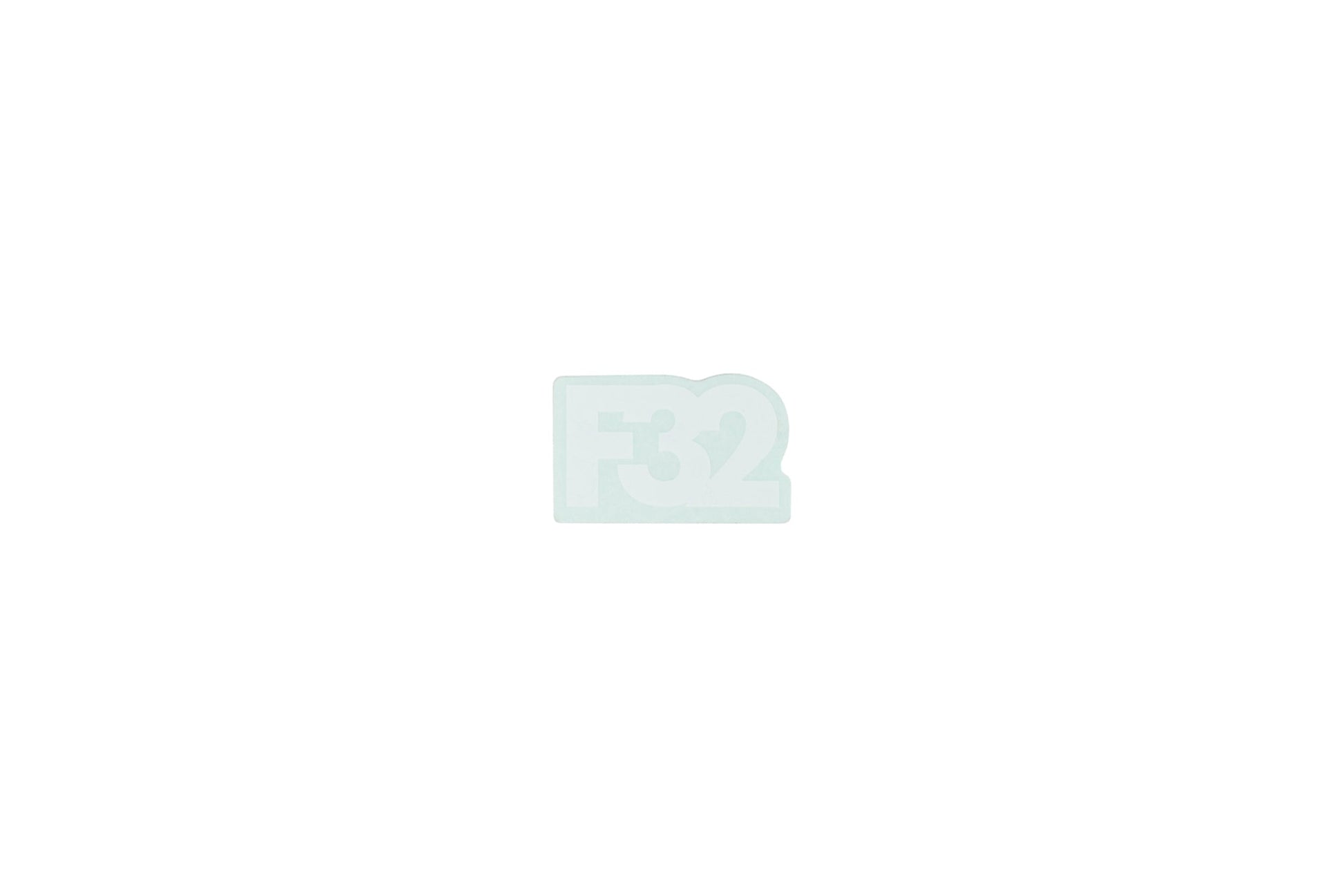 F25/F32 Forks Stickers (White) - Available at 5150bmx.com