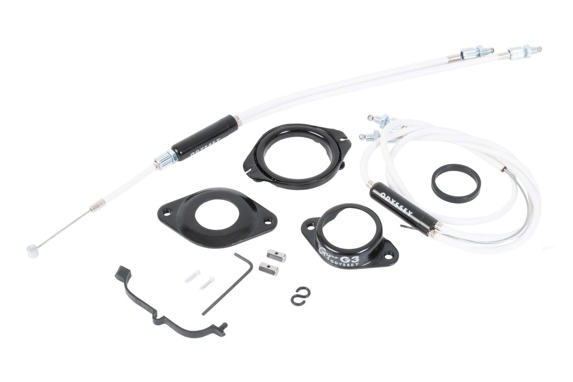 Odyssey Gyro G3 Kit (White) - Available at 5150bmx.com