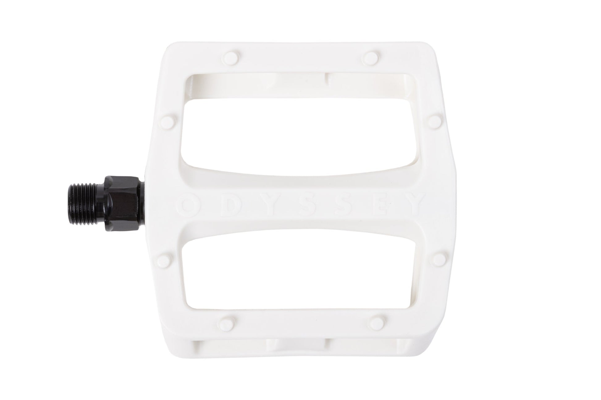 Odyssey Grandstand v2 PC Pedals (White) available at 5150bmx.com