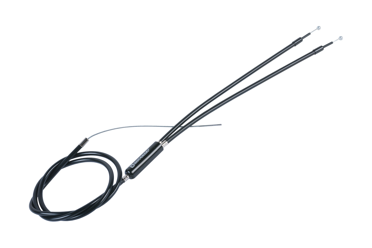 Odyssey Gyro Lower Cables (Black) available at 5150bmx.com