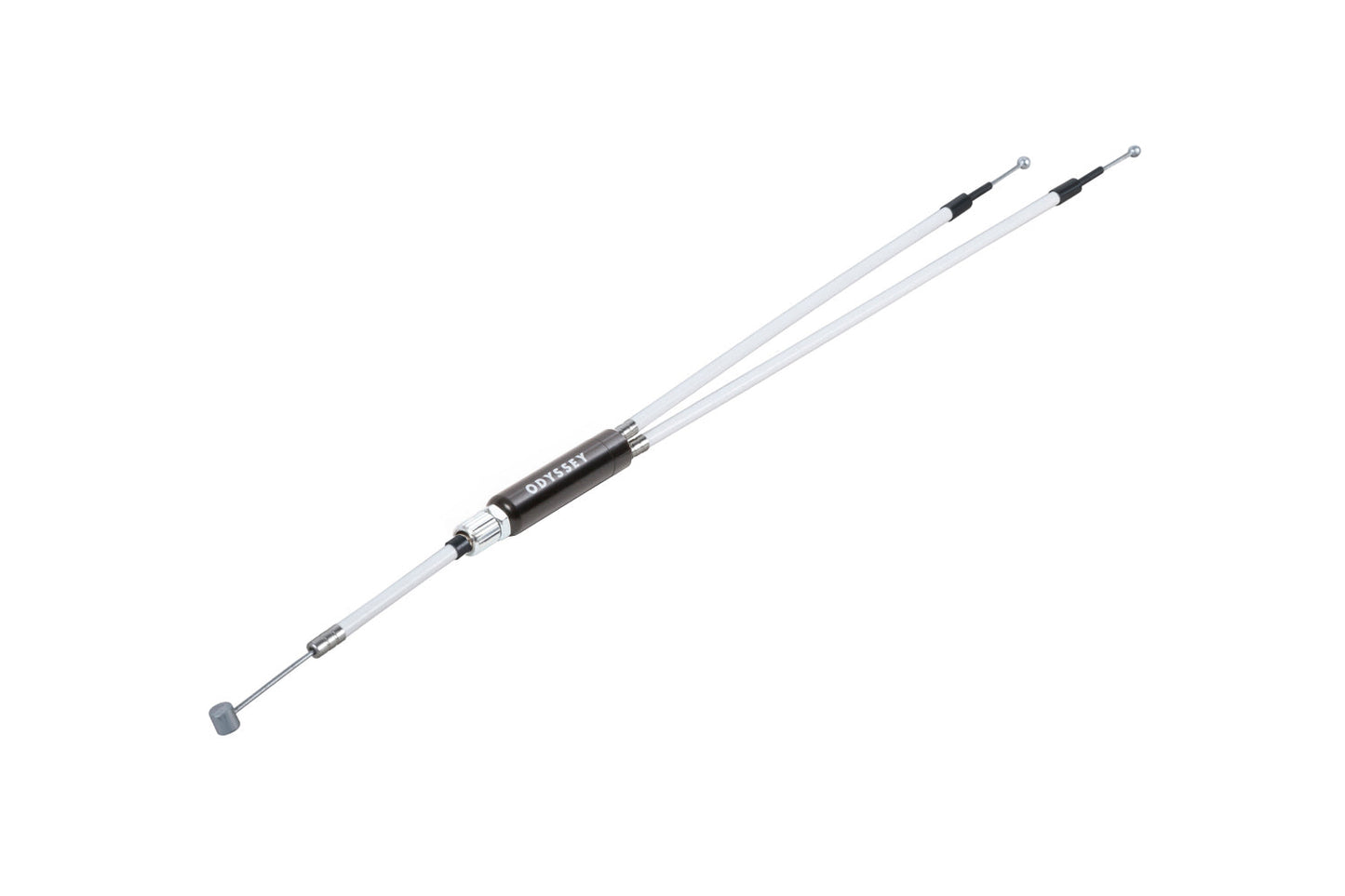 Odyssey Gyro® Upper Cables (White) - Available at 5150bmx.com