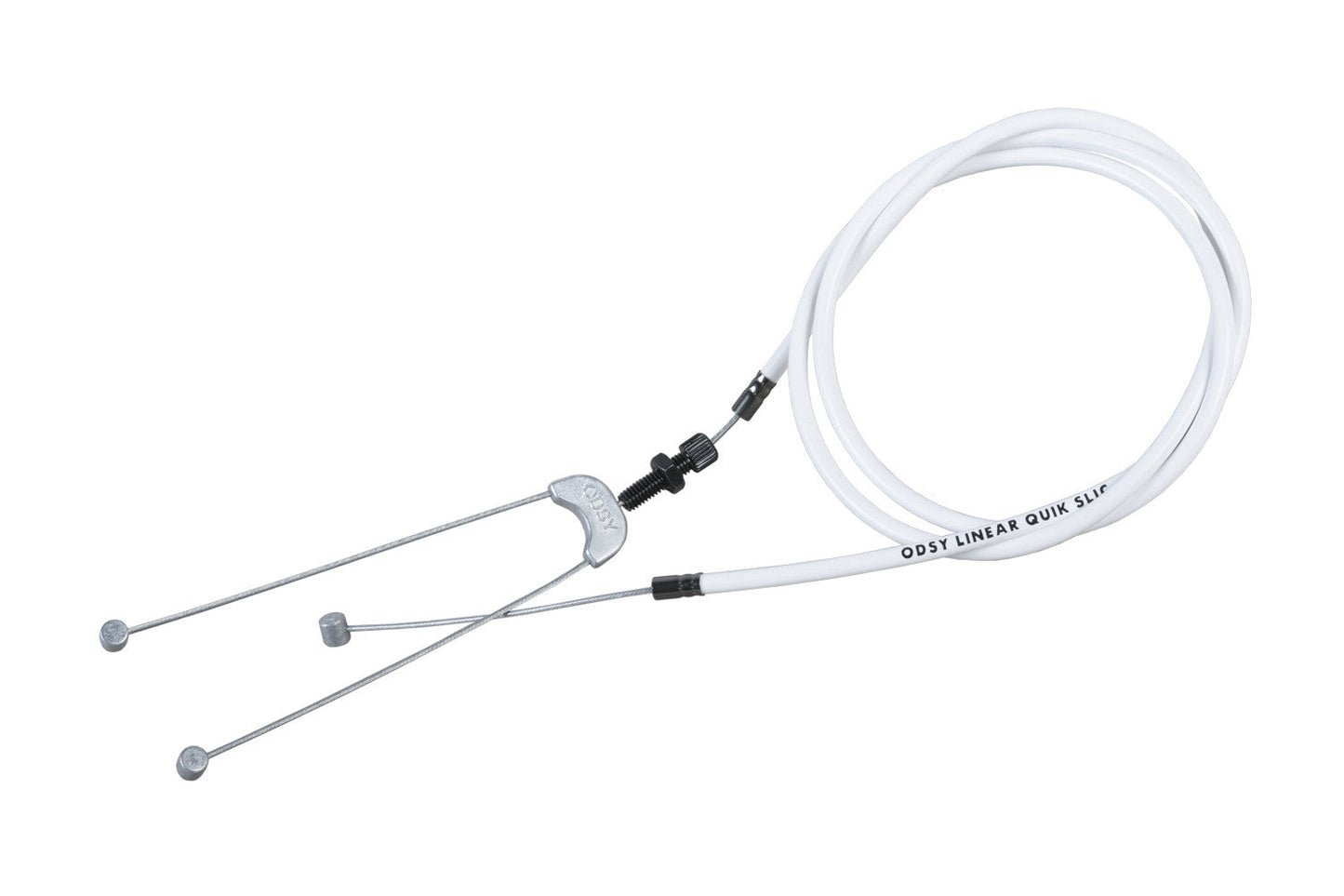 Odyssey Linear Quik-Slic Kable® (White) - Available at 5150bmx.com