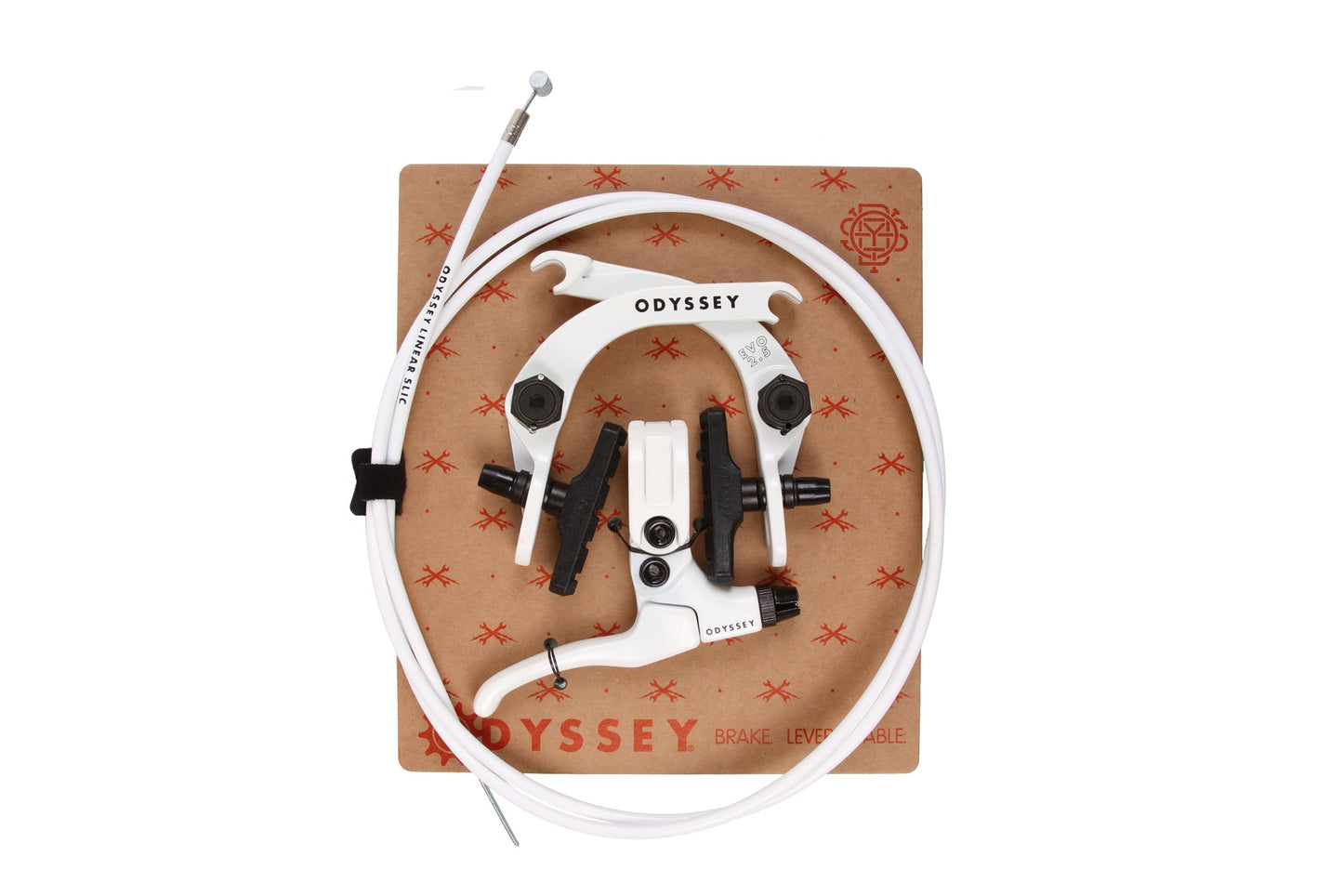 Odyssey Evo 2.5 Brake Kit (White) available at 5150bmx.com