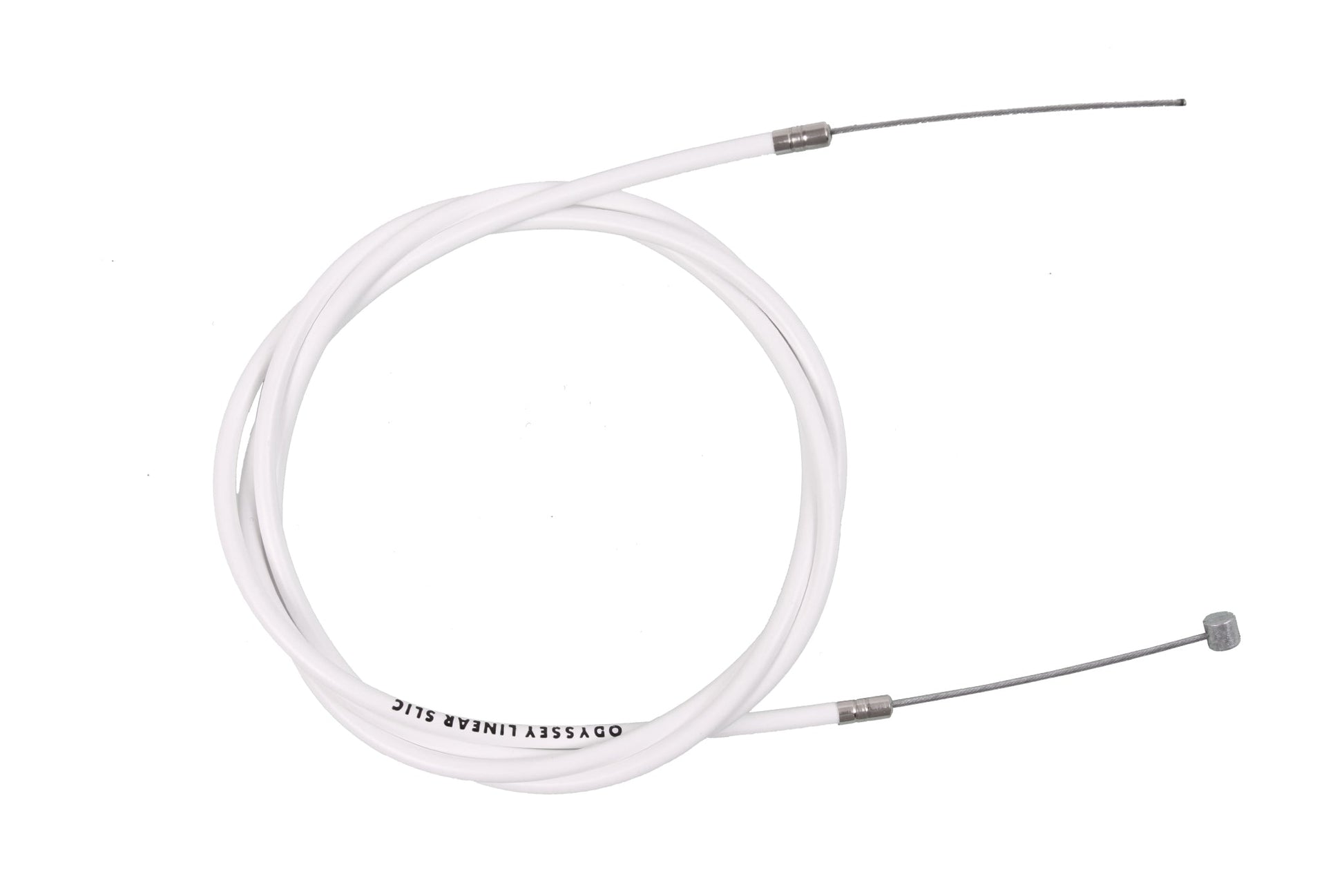 Odyssey Linear Slic Kable® (White) available at 5150bmx.com