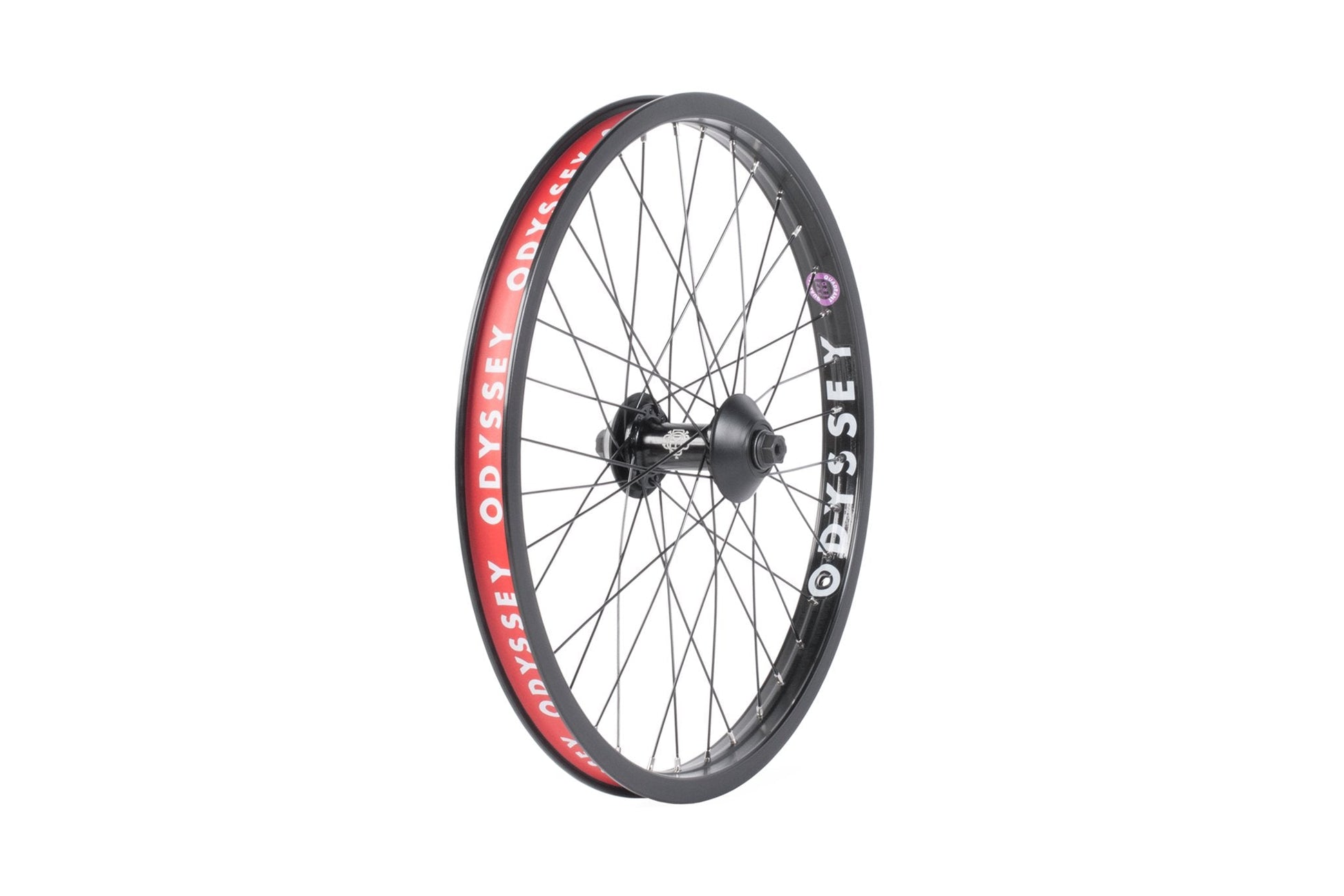 Odyssey Quadrant Front Wheel (Black) - Available at 5150bmx.com