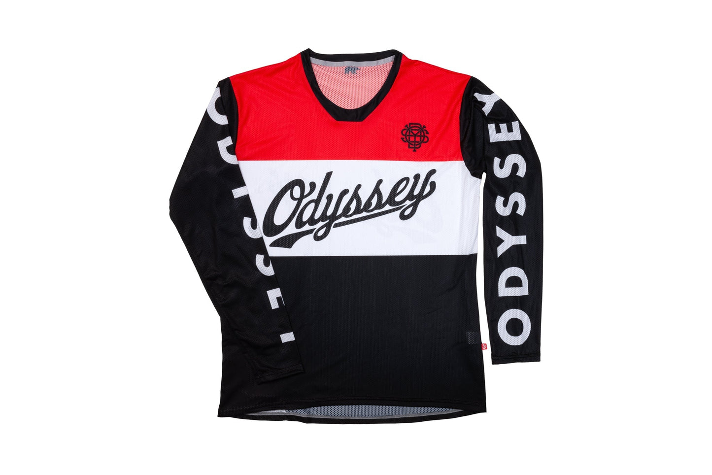 Odyssey Slugger Race Jersey (Black/White/Red) - Available at 5150bmx.com
