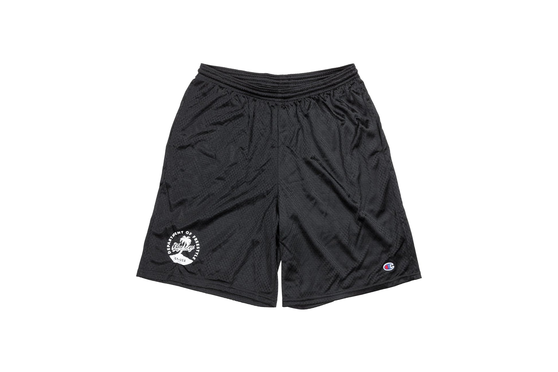 Odyssey Coast Mesh Shorts (Black) - Available at 5150bmx.com