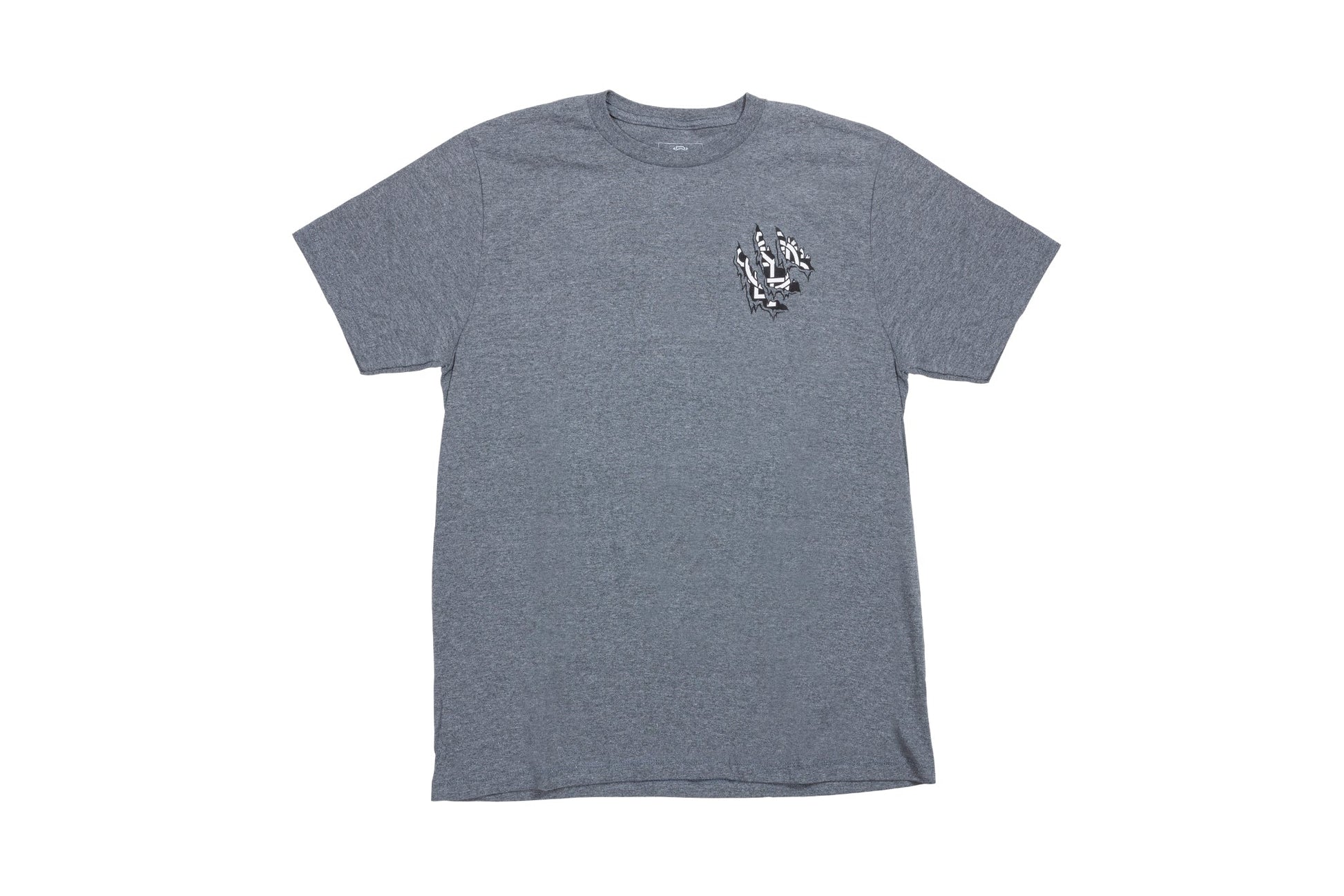 Odyssey Ripped Monogram Tee (Heather Gray) available at 5150bmx.com