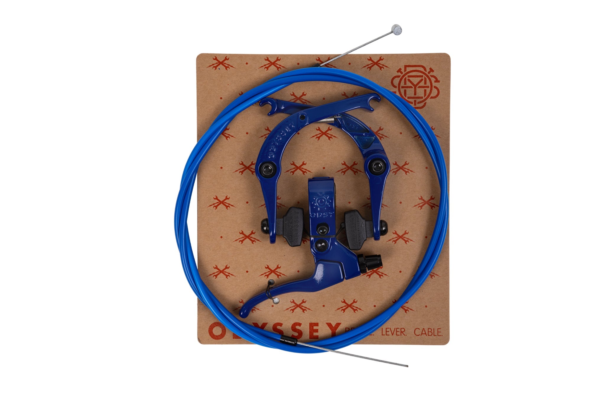 Odyssey Springfield Brake Kit (Sunday Blue) available at 5150bmx.com