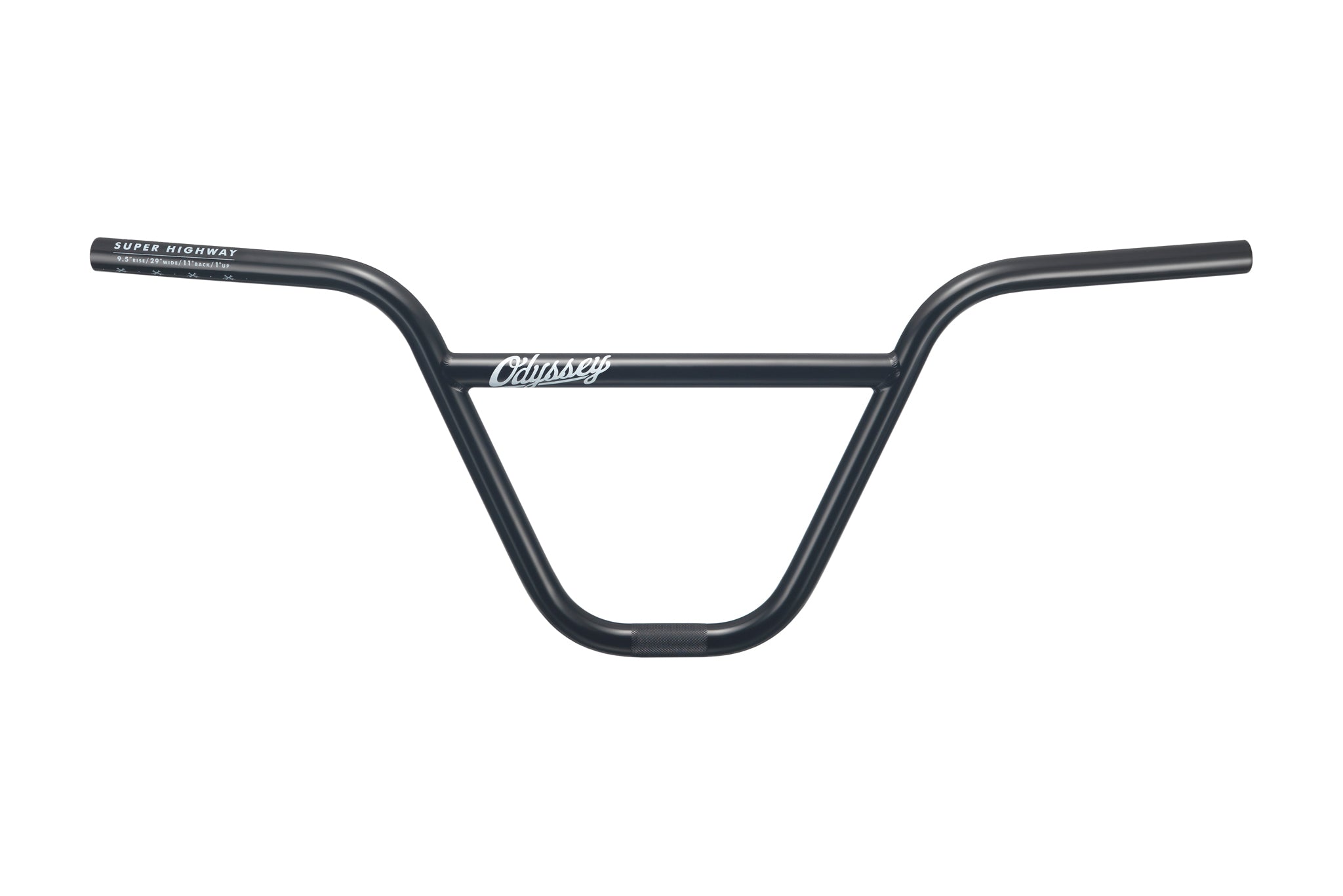 Odyssey Super Highway 9.5" Bar (Rustproof Black) available at 5150bmx.com