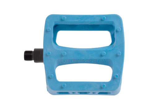 Odyssey Twisted Pro PC Pedals (Ocean Blue) - Available at 5150bmx.com
