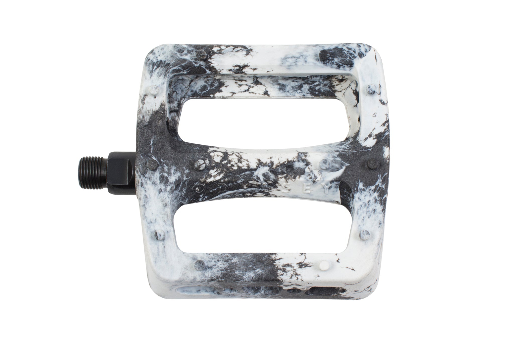 Odyssey Twisted Pro PC Pedals (Black/White Swirl) available at 5150bmx.com