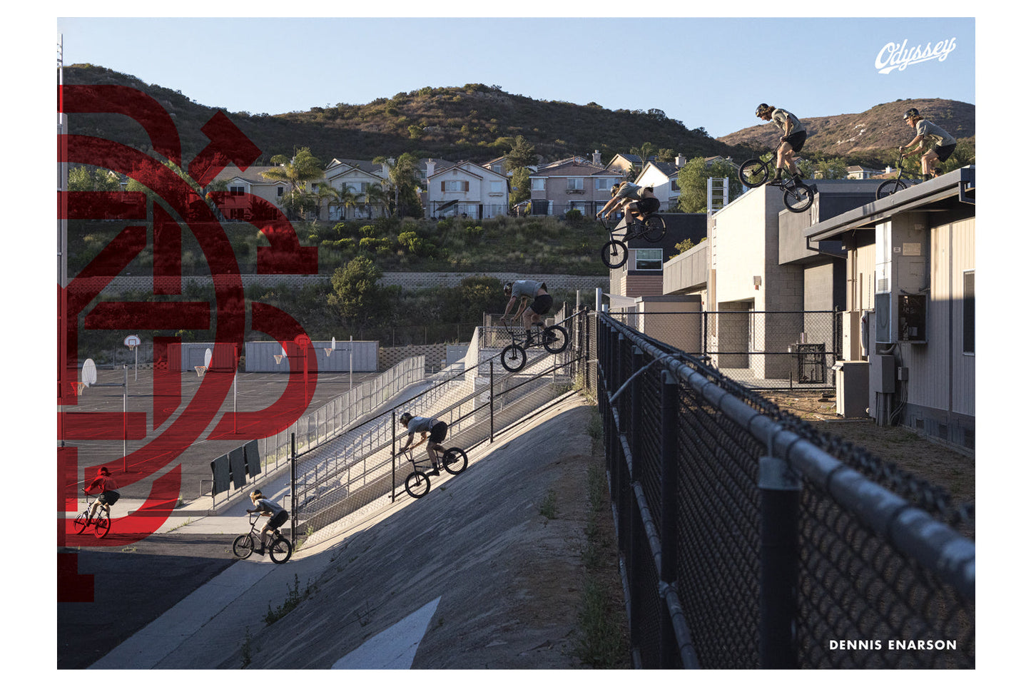 Odyssey Dennis Enarson Poster (Roof Gap) - Available at 5150bmx.com