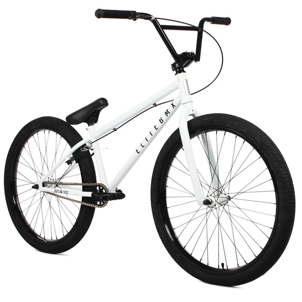 Outlaw 4130 - White available at 5150bmx.com
