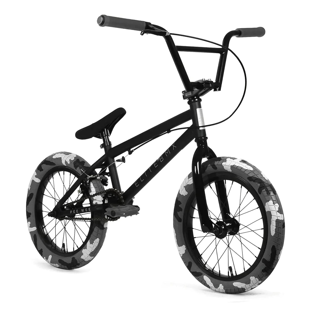 Elite Bmx Pee Wee 18" - Black Combat