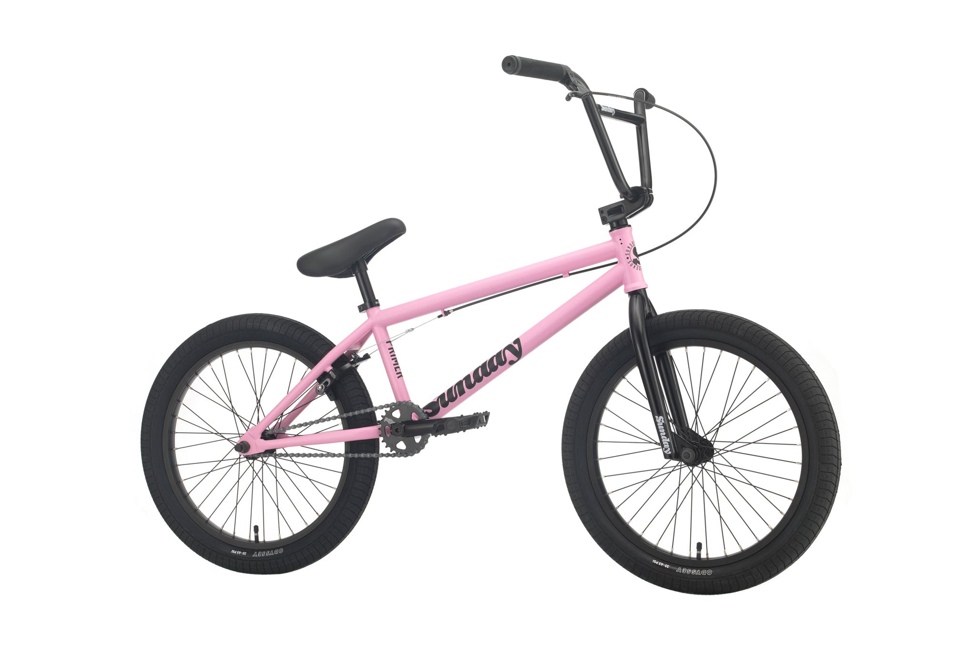 2021 Sunday Primer (Matte Pale Pink with 20.5" tt) available at 5150bmx.com