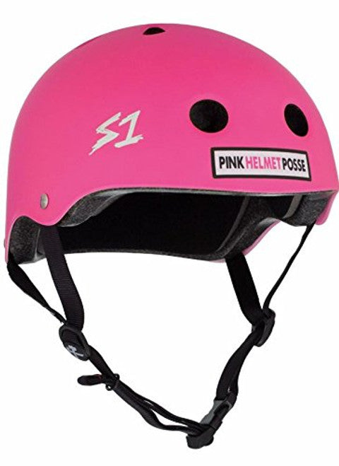 S1 Lifer Helmet - Pink Helmet Posse - Hot Pink Matte