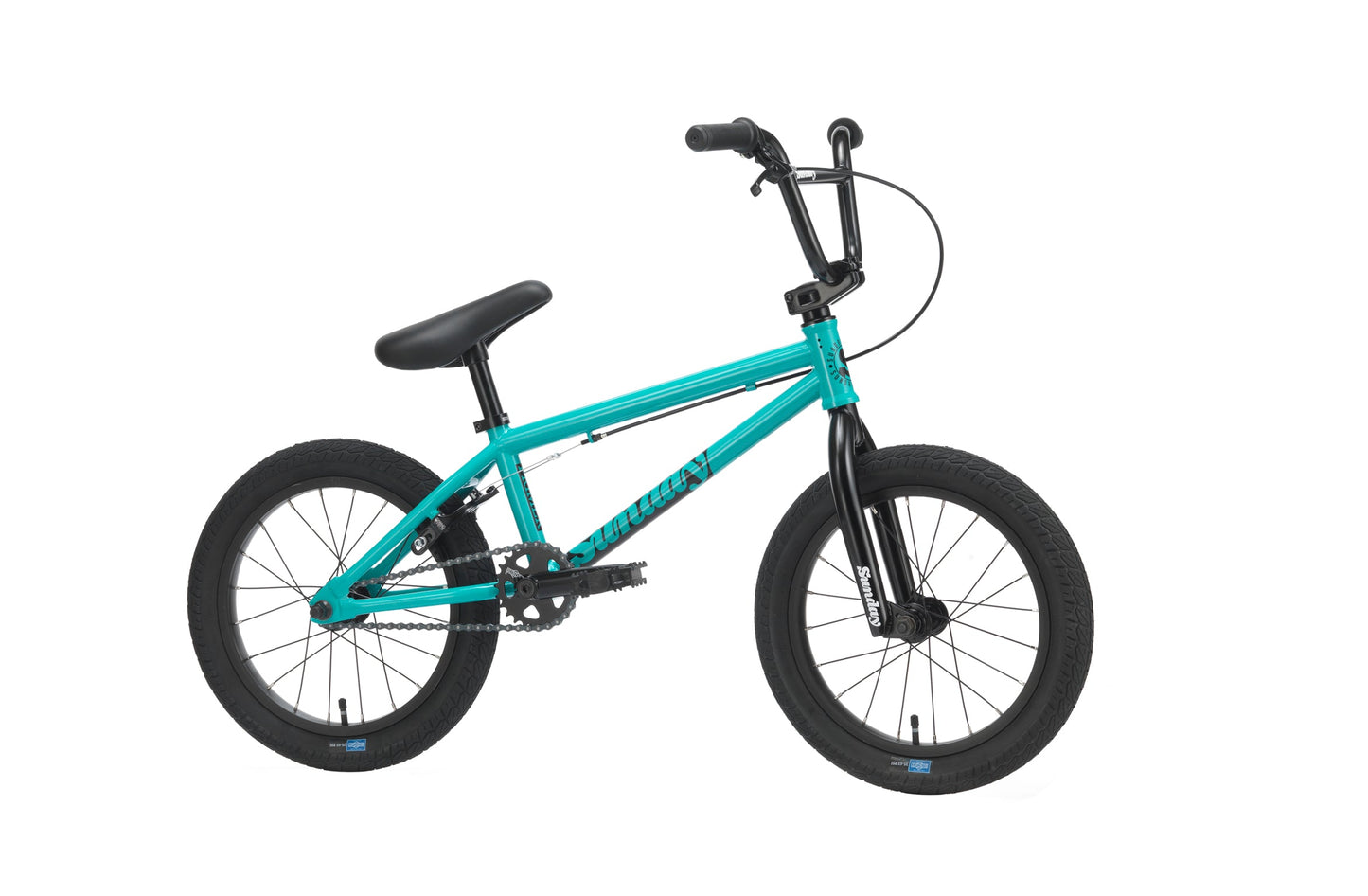 Sunday Primer 16" (Gloss Turquoise with 16.5" tt) available at 5150bmx.com