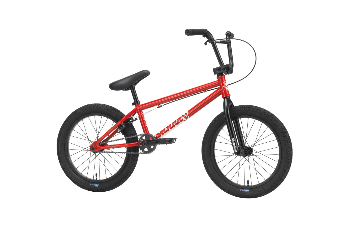 Sunday Primer 18" (Gloss Fire Engine Red with 18.5" tt) available at 5150bmx.com