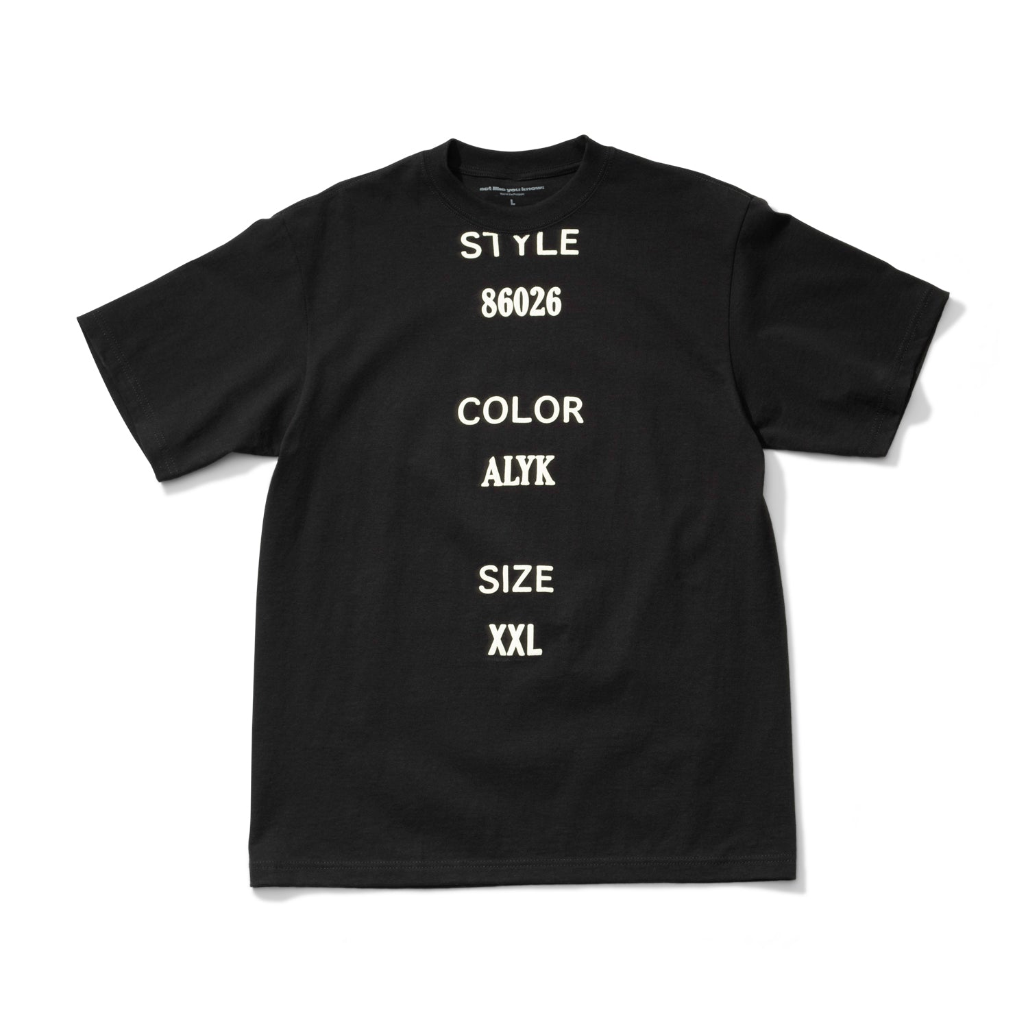 ALYK / Retail Short Sleeve Tee / Black available at 5150bmx.com