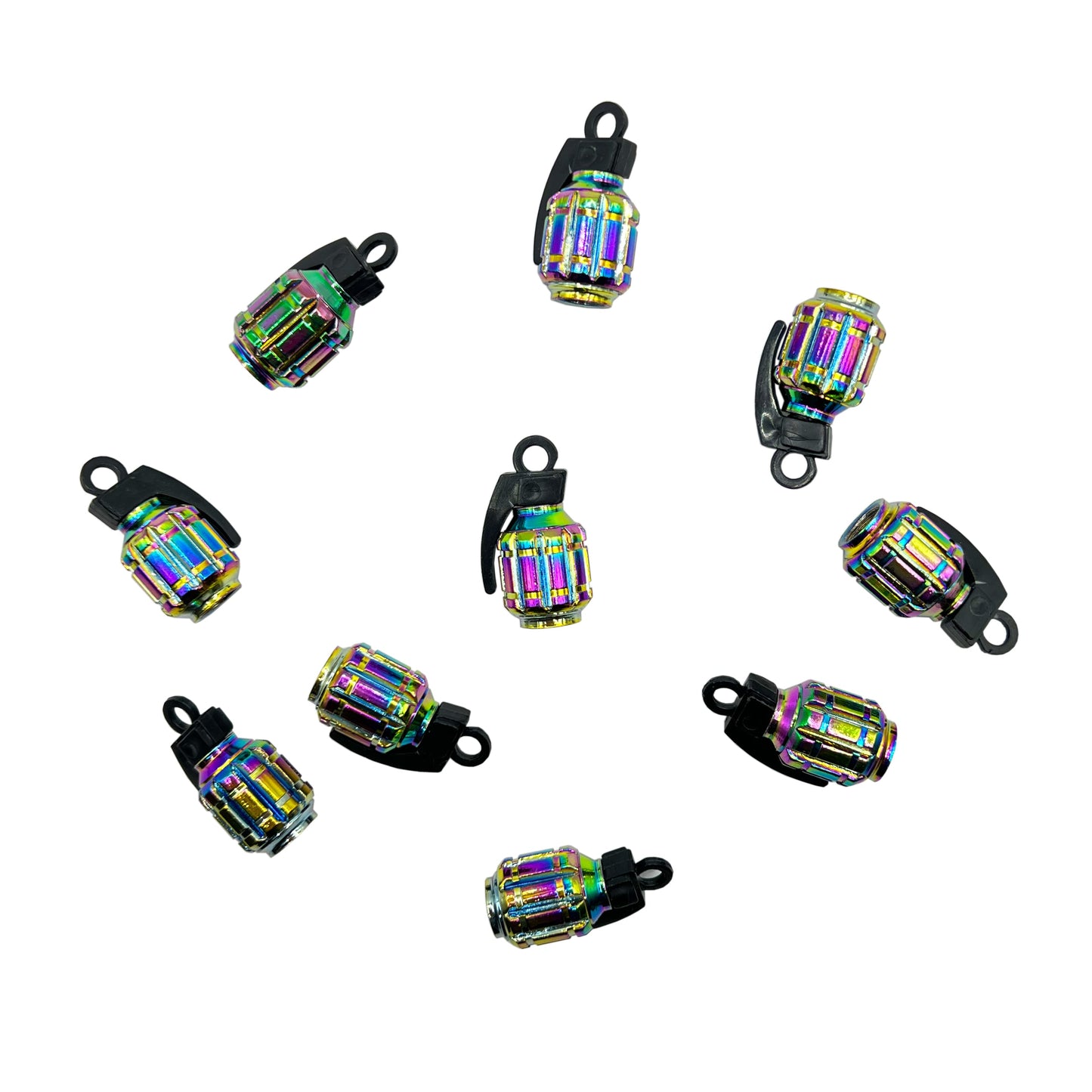Valve Cap - GRENADE - Multi available at 5150bmx.com