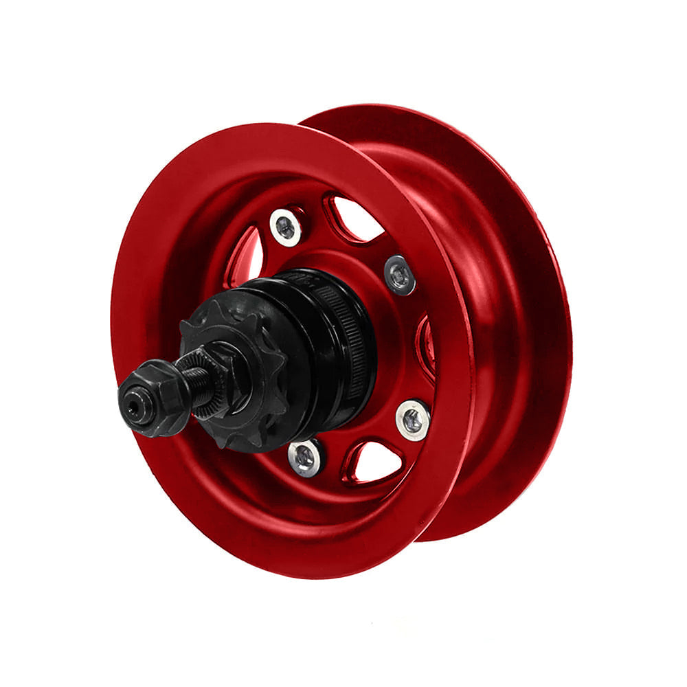 Fatboy BMX - Rear Wheel - Red available at 5150bmx.com