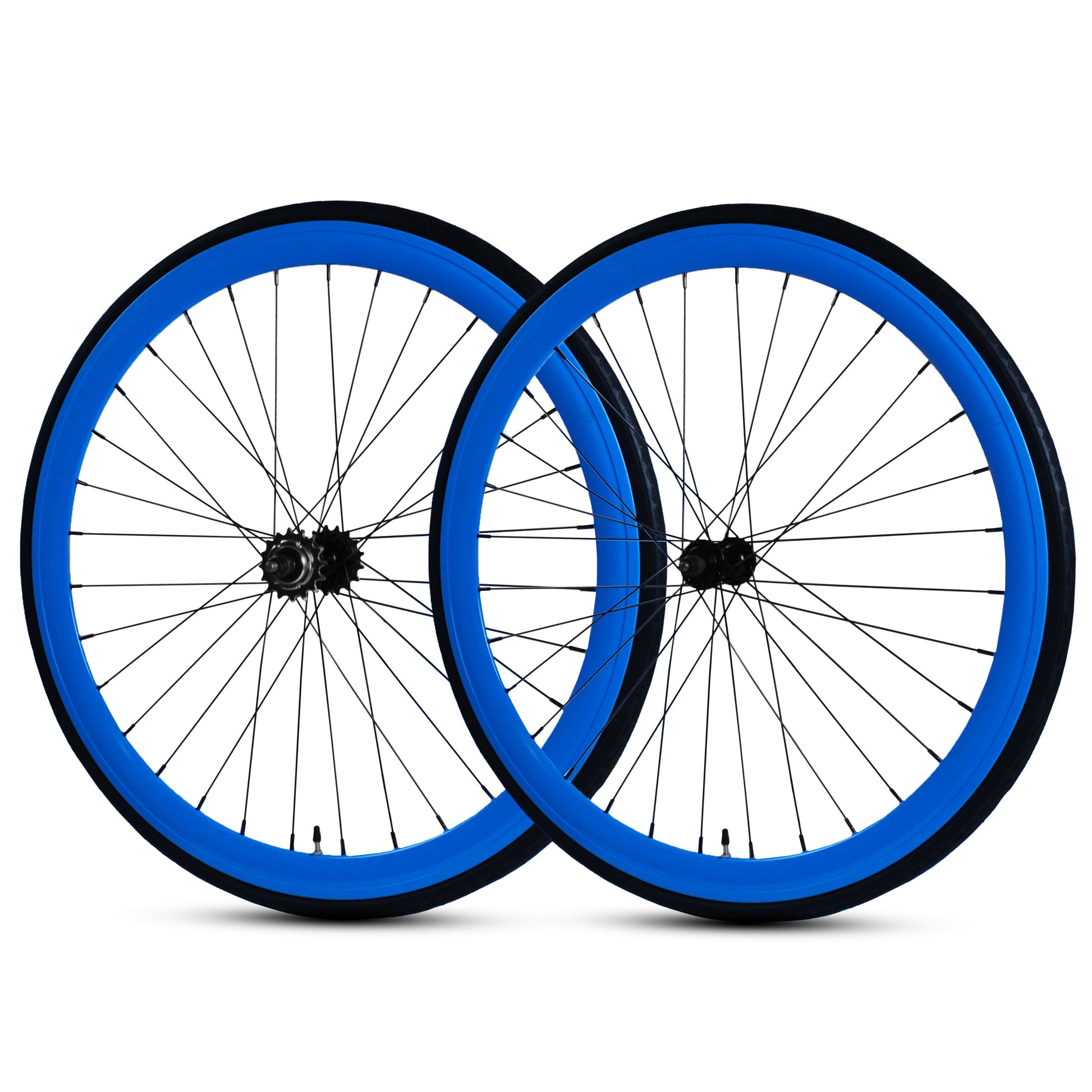 700c Wheelset - Process Blue available at 5150bmx.com