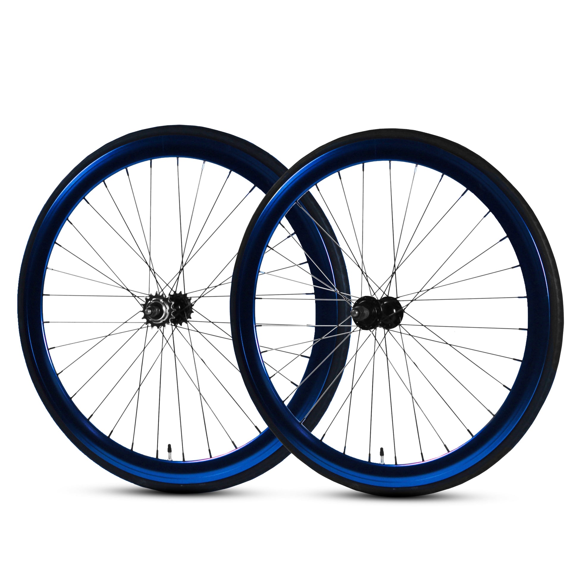 700c Wheelset - Anodized Blue available at 5150bmx.com