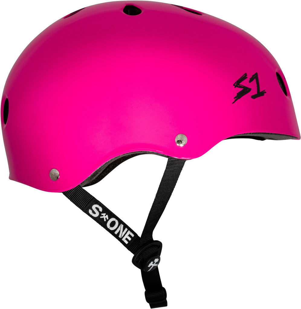 S1 Lifer Helmet - Pink Gloss w/ Checkers