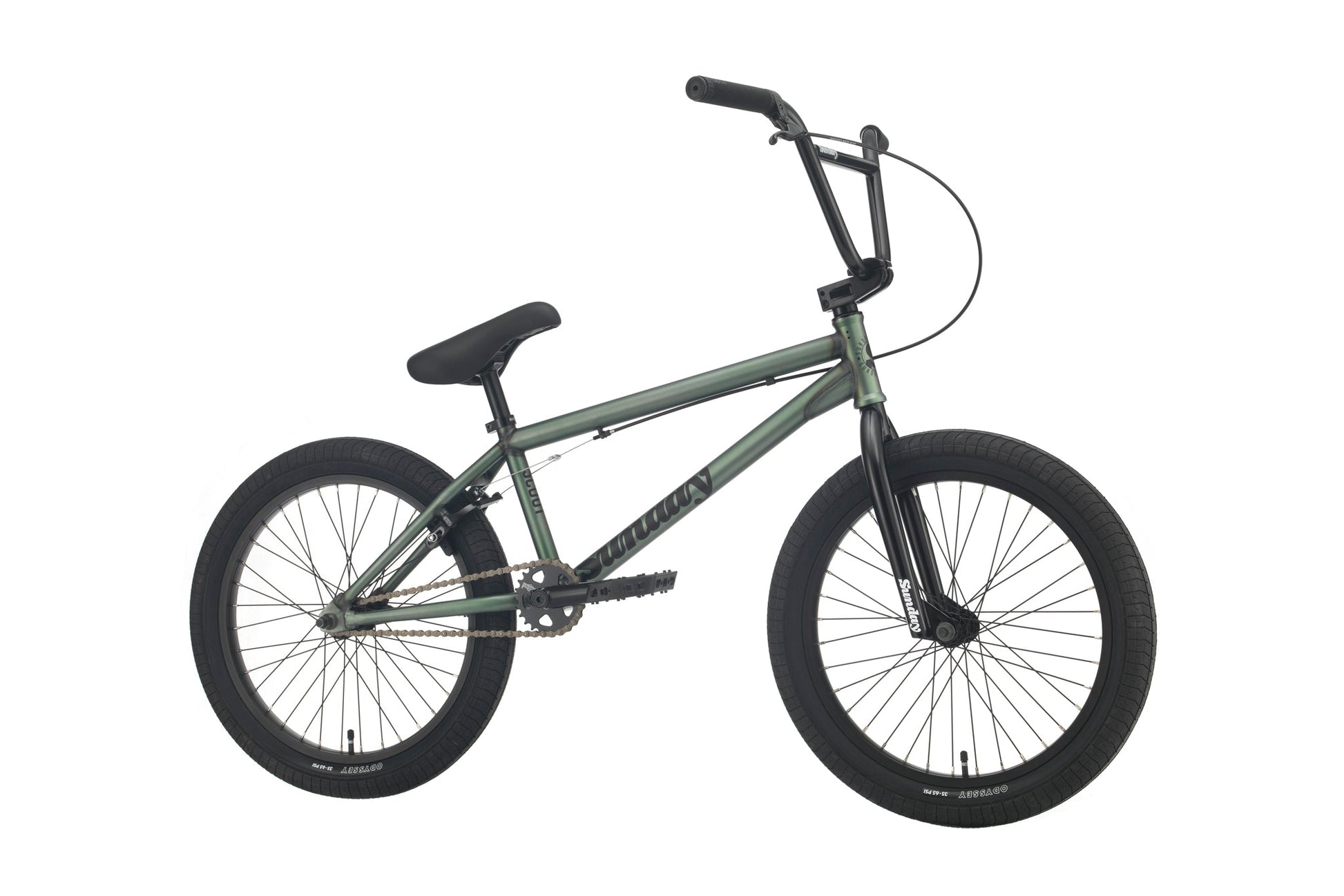2021 Sunday Scout (Matte Trans. Frost Green with 20.75" tt) available at 5150bmx.com