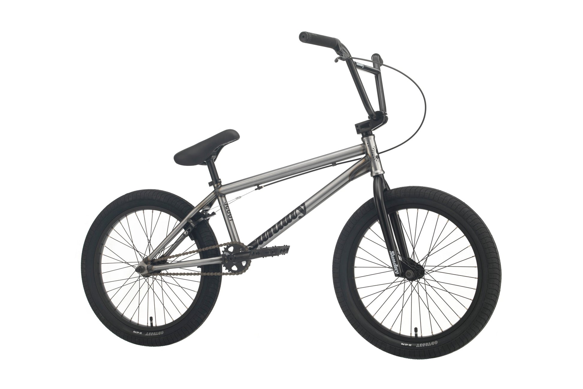 2021 Sunday Scout (Gloss Raw with 21" tt) available at 5150bmx.com