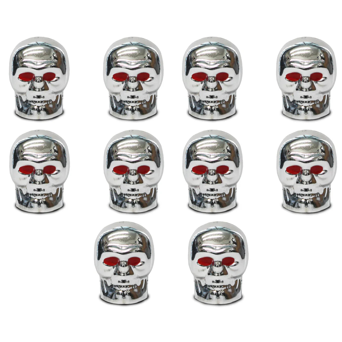 INNOVATIVE SPORTS VALVE CAPS SKULL 10 pack available at 5150bmx.com