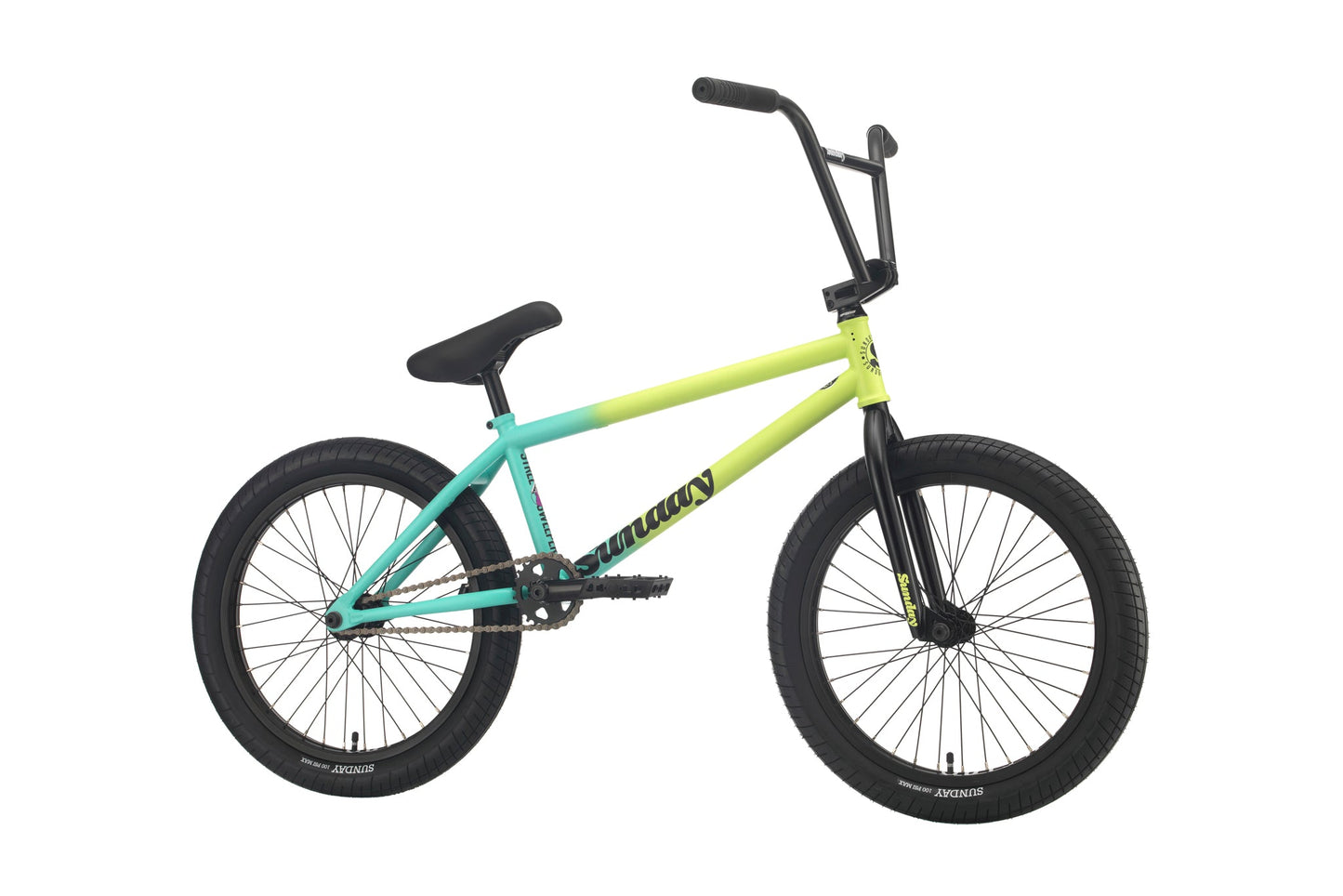 2021 Sunday Street Sweeper / Jake Seeley Signature (Matte Green Fade with 20.75" tt in LHD or RHD) available at 5150bmx.com