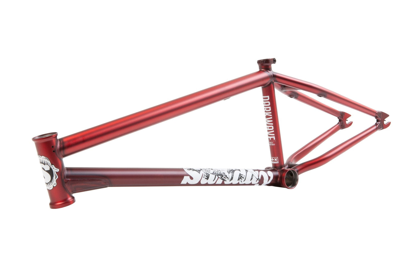 Sunday Darkwave Frame (Matte Translucent Red) available at 5150bmx.com