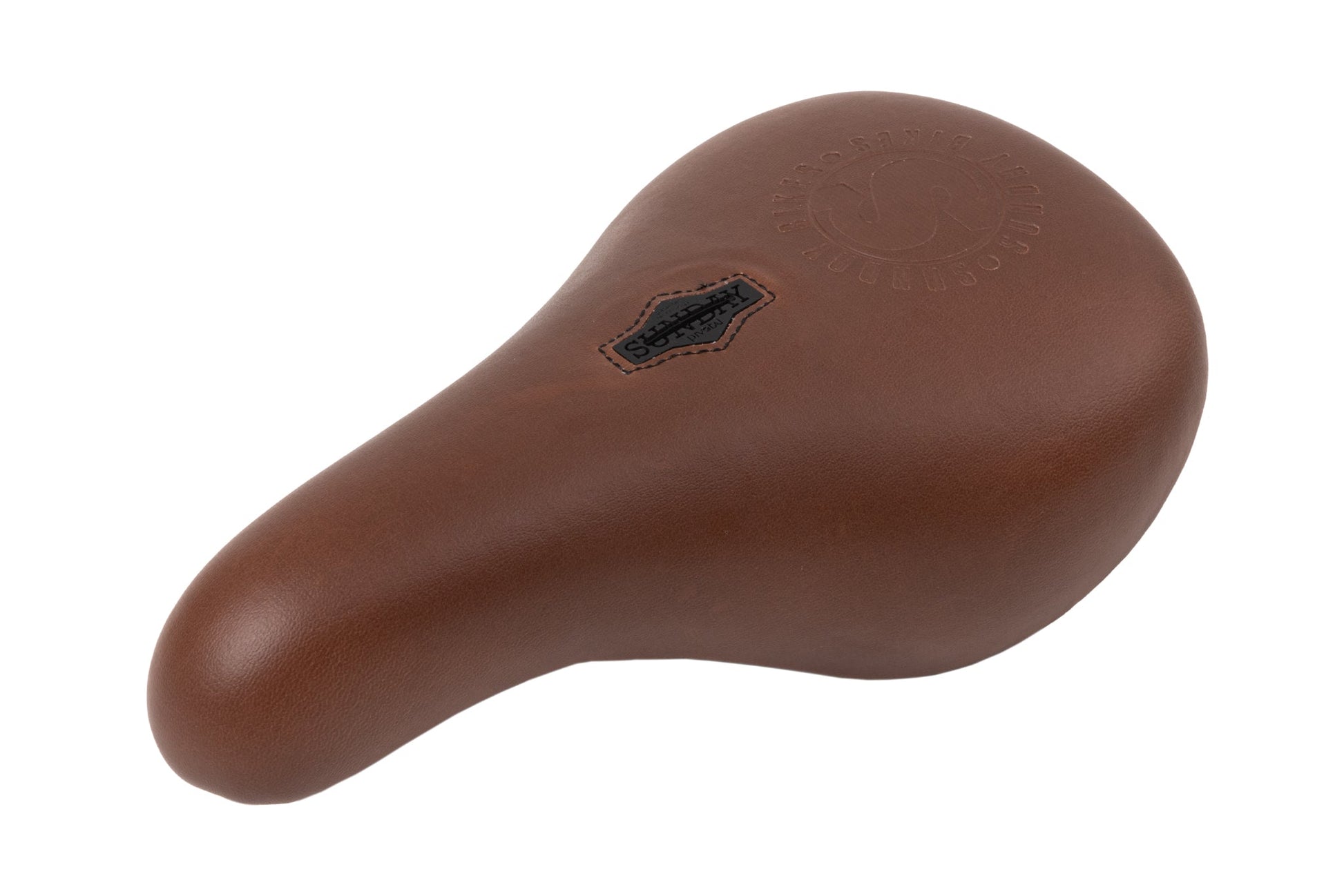Sunday Badge Seat (Brown) available at 5150bmx.com