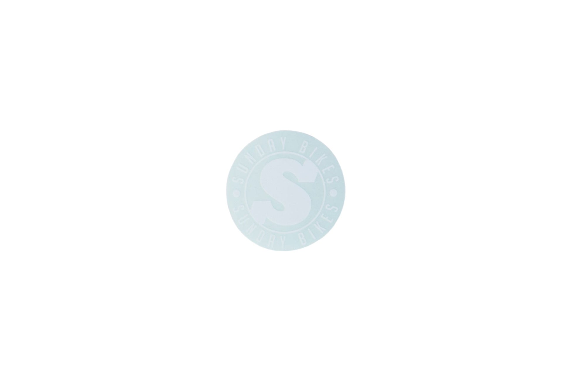 Sunday Completes Bike Stickers (White) available at 5150bmx.com