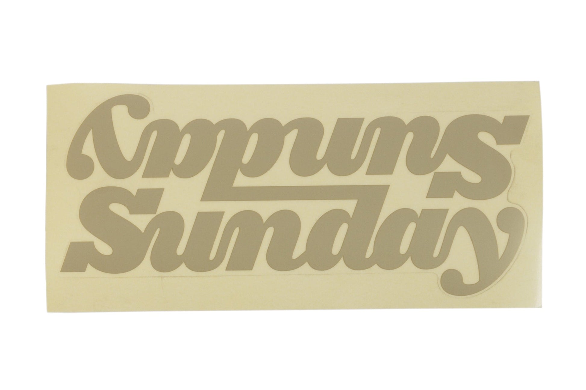 Sunday Classy Connected 10" Downtube Sticker (Various Colors) available at 5150bmx.com