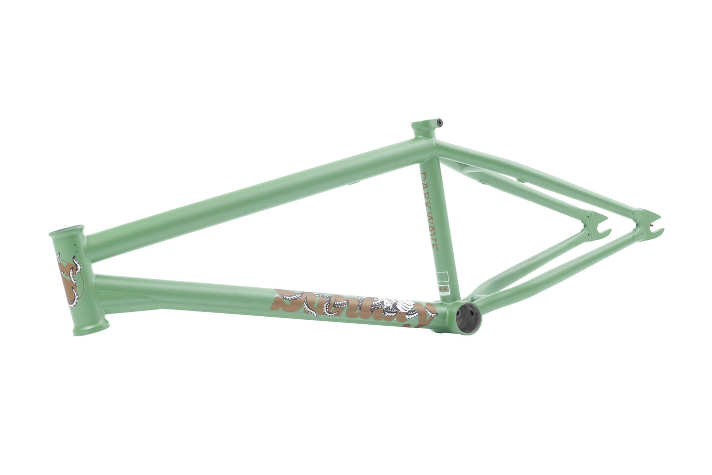 Sunday Darkwave Frame (Matte Sage Green) available at 5150bmx.com